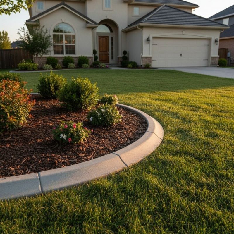 Garden Curbing Installation
